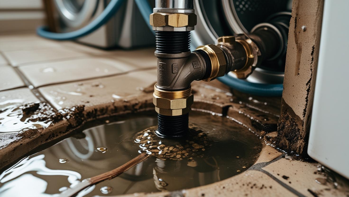 Why is my washing machine backing up