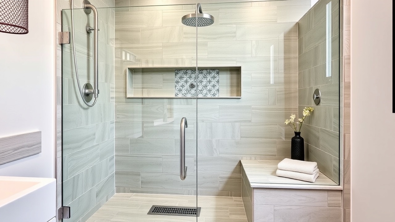 Custom luxury shower design ideas for San Diego homes
