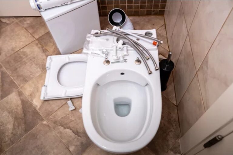 Tools and materials for toilet installation - Black Mountain Plumbing - San Diego CA